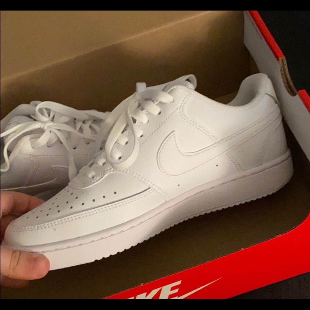 white nike